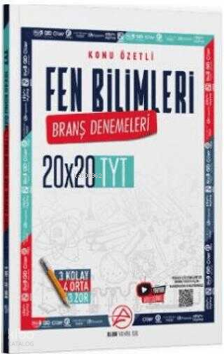 Alan Yayınları TYT Fen Bilimleri Konu Özetli 20 x 20 Branş Denemeleri