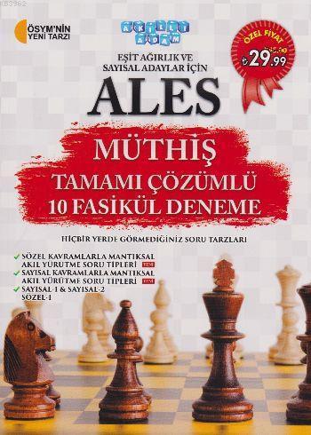 ALES Eşit Ağırlık ve Sayısal Adaylar İçin Müthiş Tamamı Çözümlü 10 Fasikül Deneme