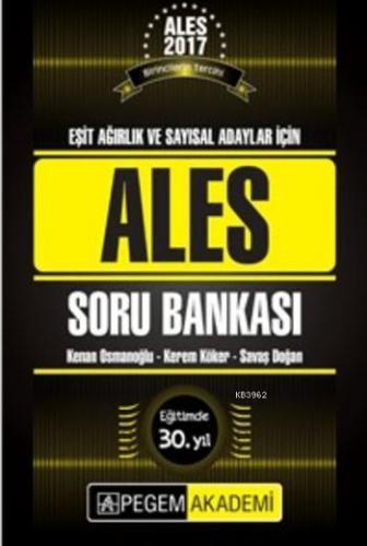 ALES Eşit Ağırlık ve Sayısal Adaylar için Soru Bankası 2017