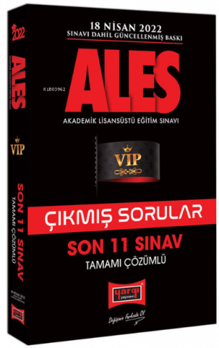 ALES Son 11 Sınav Tamamı Çözümlü Çıkmış Sorular