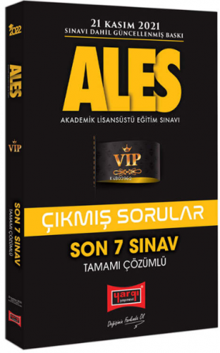 ALES Son 7 Sınav Tamamı Çözümlü Çıkmış Sorular