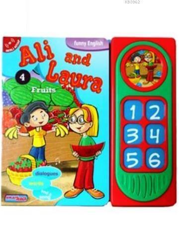 Ali and Laura 4 - Fruits; Konuşan Sesli Kitaplar