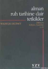 Alman Ruh Tarihine Dair Tetkikler