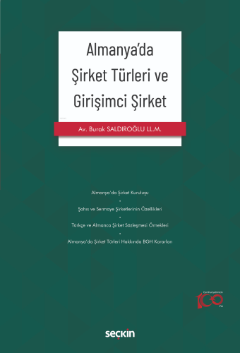 Almanya'da Şirket Türleri ve Girişimci Şirket