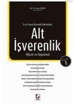 Alt İşverenlik (Öğreti ve Uygulama)