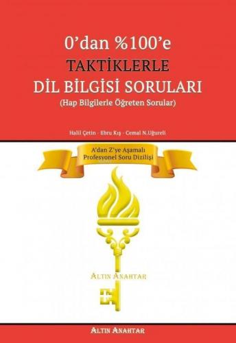 Altın Anahtar Yayınları 0 dan %100 e Taktiklerle Dil Bilgisi Soruları Altın Anahtar
