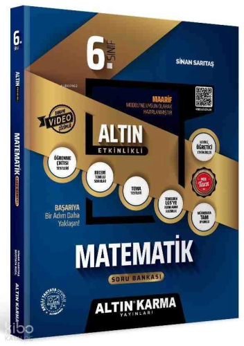 Altın Karma 6. Sınıf Matematik Altın Etkinlikli Kazanım Soru Bankası