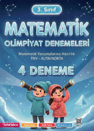 Altın Nokta 3. Sınıf Matematik Olimpiyat Denemeleri 4 Deneme