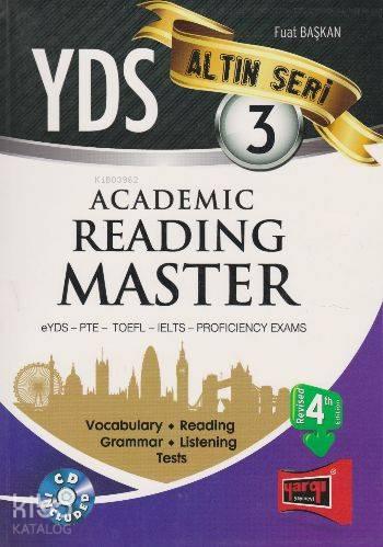 Altın Seri 3 Akademi Reading Master Eyds Pte Toefl Ielts Proficiency E