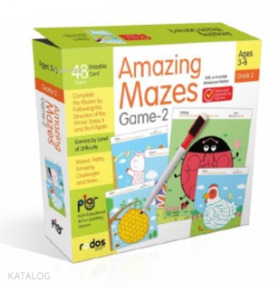 Amazing Mazes Game-2 - Grade-Level 2 - Ages 3-6