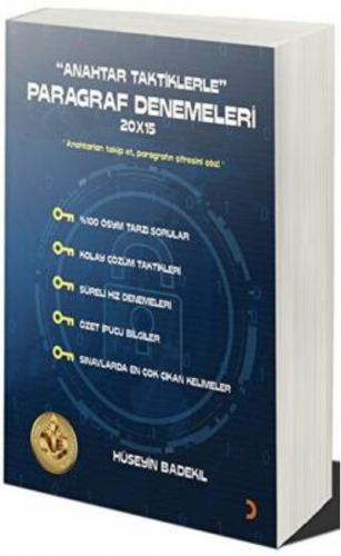 Anahtar Taktiklerle Paragraf Denemeleri 20x15