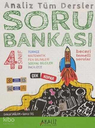Analiz Yayıncılık 4. Sınıf Tüm Dersler Soru Bankası