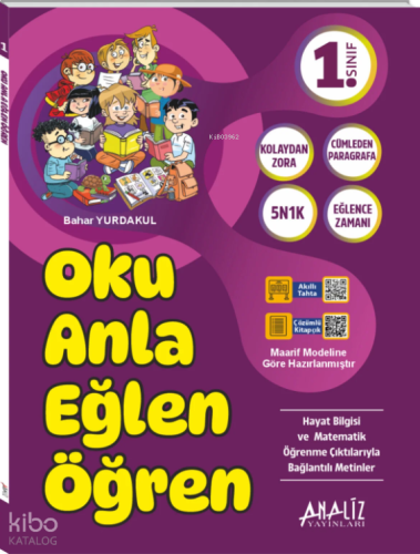 Analiz Yayıncılık Oku Anla Eğlen Öğren 1.Sınıf