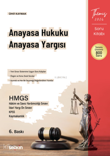 Anayasa Hukuku - Anayasa Yargısı Soru Kitabı