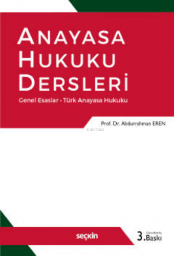 Anayasa Hukuku Dersleri