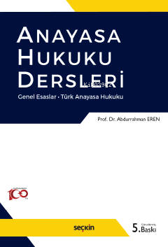 Anayasa Hukuku Dersleri