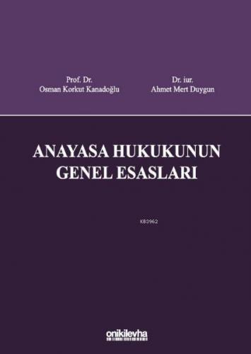 Anayasa Hukukunun Genel Esasları