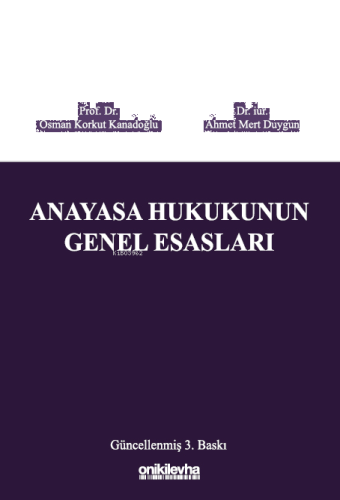 Anayasa Hukukunun Genel Esasları