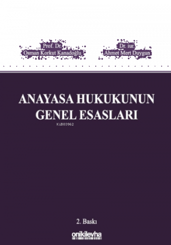 Anayasa Hukukunun Genel Esasları