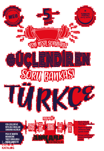 Ankara Yayıncılık 5.Sınıf Güç.Türkçe Soru Bankası 2025
