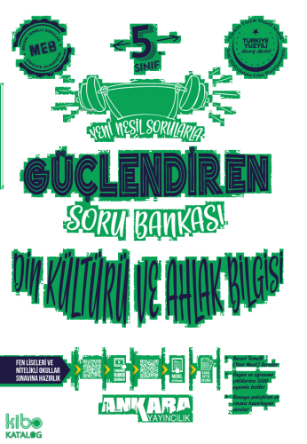Ankara Yayıncılık 5. Sınıf Güçlendiren Din Kültürü ve Ahlak Bilgisi Soru Bankası