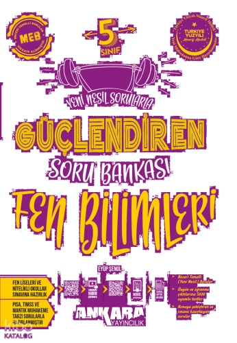 Ankara Yayıncılık 5. Sınıf Güçlendiren Fen Bilimleri Soru Bankası