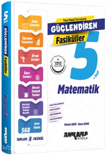 Ankara Yayıncılık 5. Sınıf Matematik Güçlendiren Fasiküller Seti