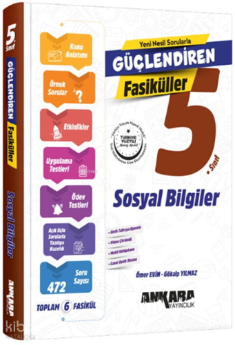 Ankara Yayıncılık 5. Sınıf Sosyal Bilgiler Güçlendiren Fasikül Seti