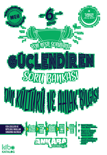 Ankara Yayıncılık 6. Sınıf Din Kültürü ve Ahlak Bilgisi Güçlendiren So