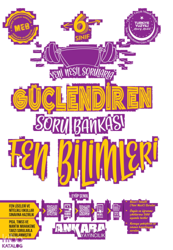 Ankara Yayıncılık 6. Sınıf Fen Bilimleri Güçlendiren Soru Bankası