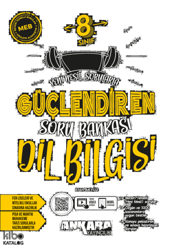Ankara Yayıncılık 8. Sınıf Dil Bilgisi Güçlendiren Soru Bankası