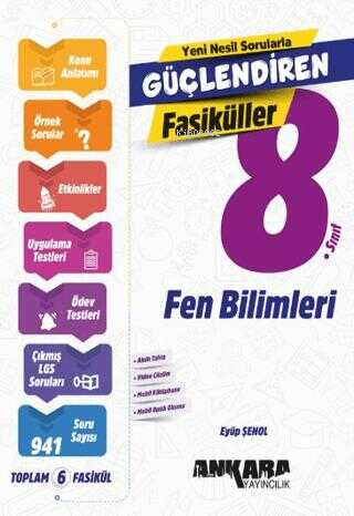 Ankara Yayıncılık 8. Sınıf Fen Bilimleri Güçlendiren Fasiküller