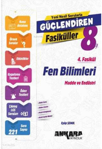 Ankara Yayıncılık Fen Bilimleri Güçlendiren 4. Fasikül