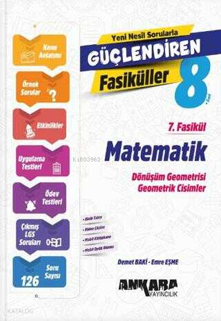 Ankara Yayıncılık Matematik Güçlendiren 7. Fasikül