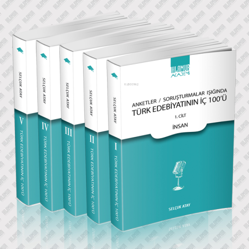 Anketler - Soruşturmalar Işığında Türk Edebiyatı'nın İç 100'ü;(5 Cilt Takım)