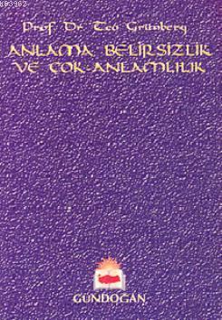 Anlama Belirsizlik ve Çok Anlamlılık