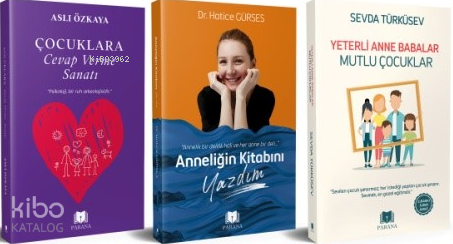 Anne-Baba Çocuk Gelişimi Seti (3 Kitap)