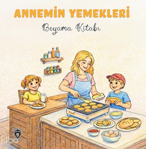 Annemin Yemekleri;Boyama Kitabı