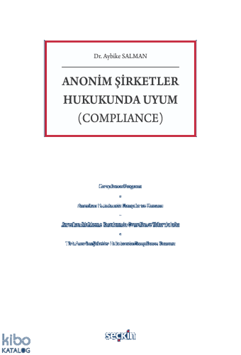 Anonim Şirketler Hukukunda Uyum