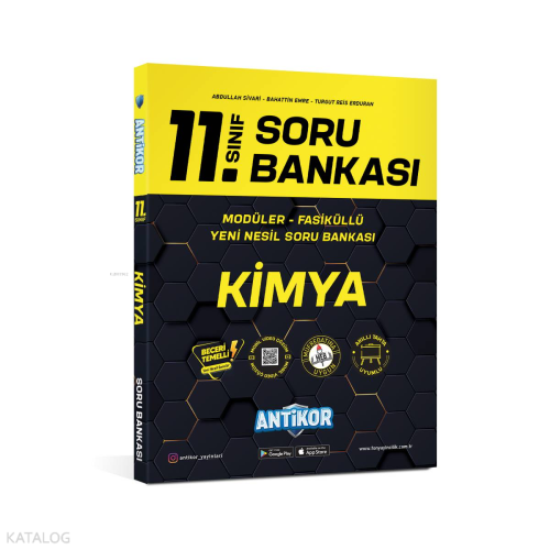 Antikor 11.Sınıf Kimya Soru Bankası