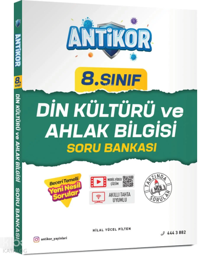 Antikor 8.Sınıf Din Kültürü Ve Ahlak Bilgisi Soru Bankası