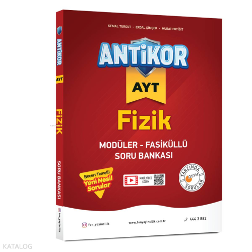 Antikor Ayt Fizik Soru Bankası