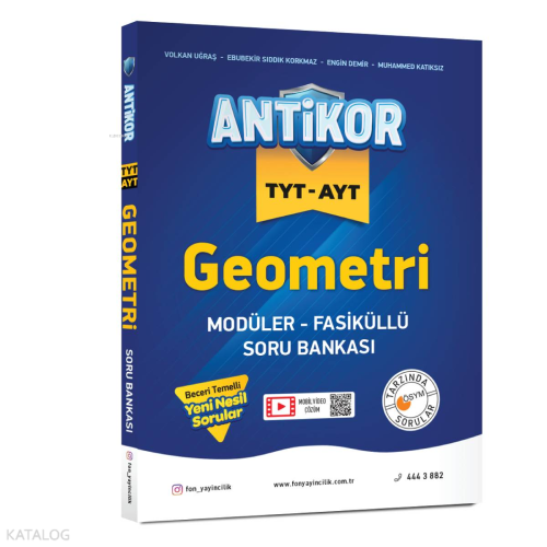 Antikor Tyt-Ayt Geometri Soru Bankası