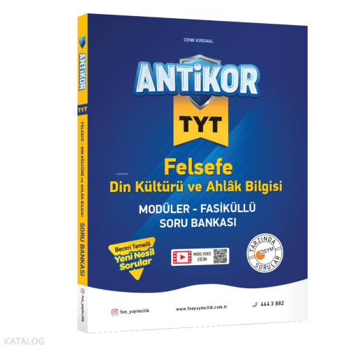 Antikor Tyt Felsefe İle Din Kültürü Soru Bankası