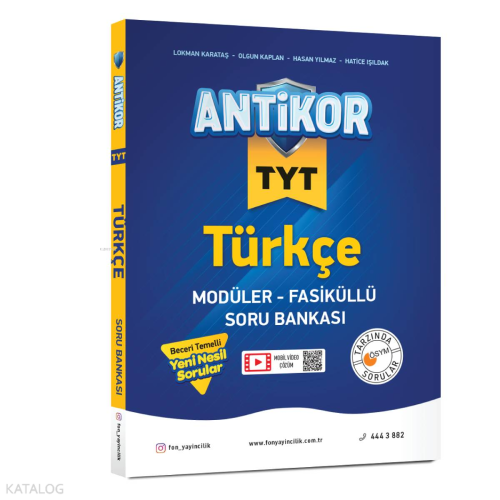 Antikor Tyt Türkçe Soru Bankası