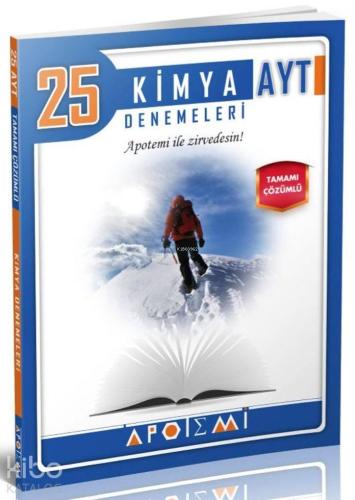Apotemi AYT Kimya Tamamı Çözümlü 25 Deneme