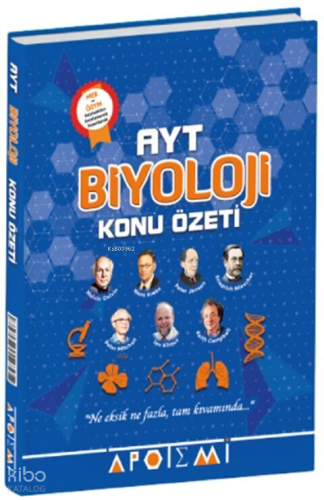 Apotemi Yayınları AYT Biyoloji Konu Özeti