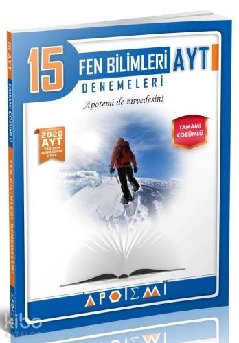 Apotemi Yayınları AYT Fen Bilimleri Özel 15 li Denemeleri