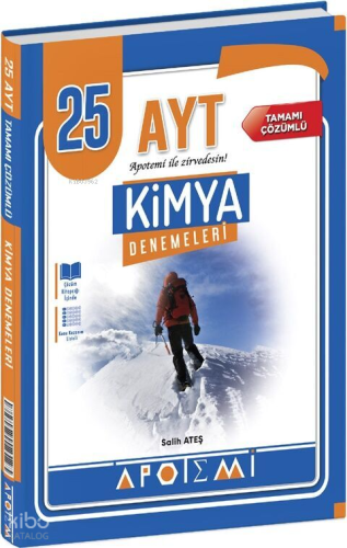 Apotemi Yayınları AYT Kimya 25'li Deneme