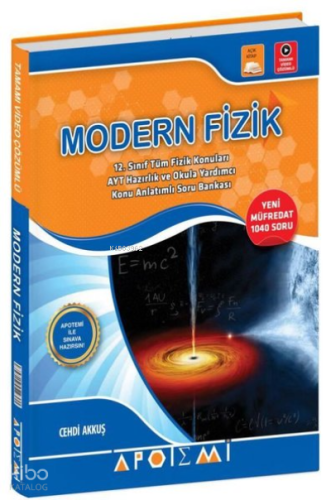 Apotemi Yayınları Modern Fizik